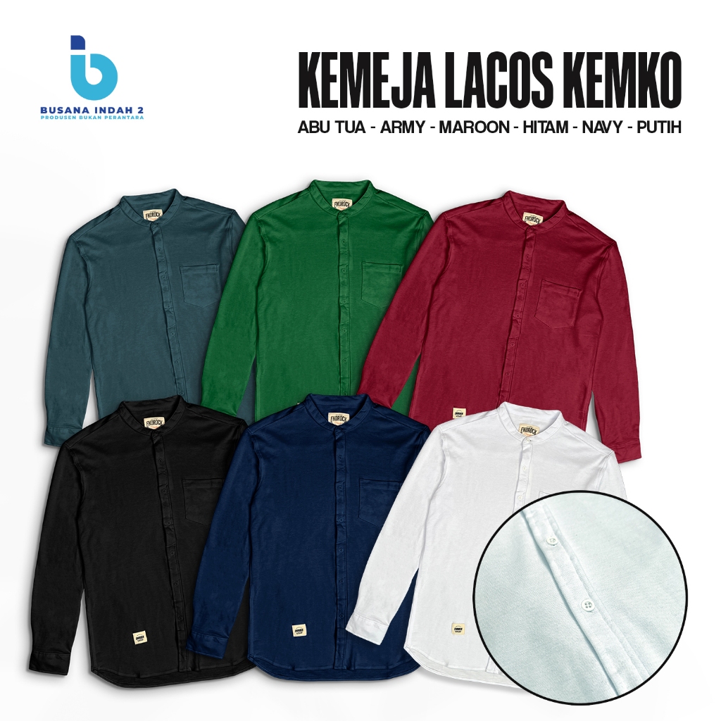 KEMEJA ENDROCK LACOS KEMKO | Kemeja Original Endrock