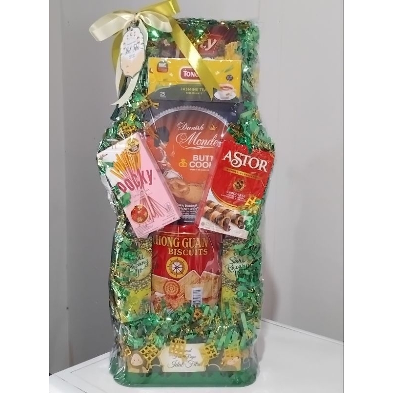 

PARCEL LEBARAN /HAMPERS LEBARAN (Tinggi 60 cm lebar 28 cm) KHUSUS BALIKPAPAN