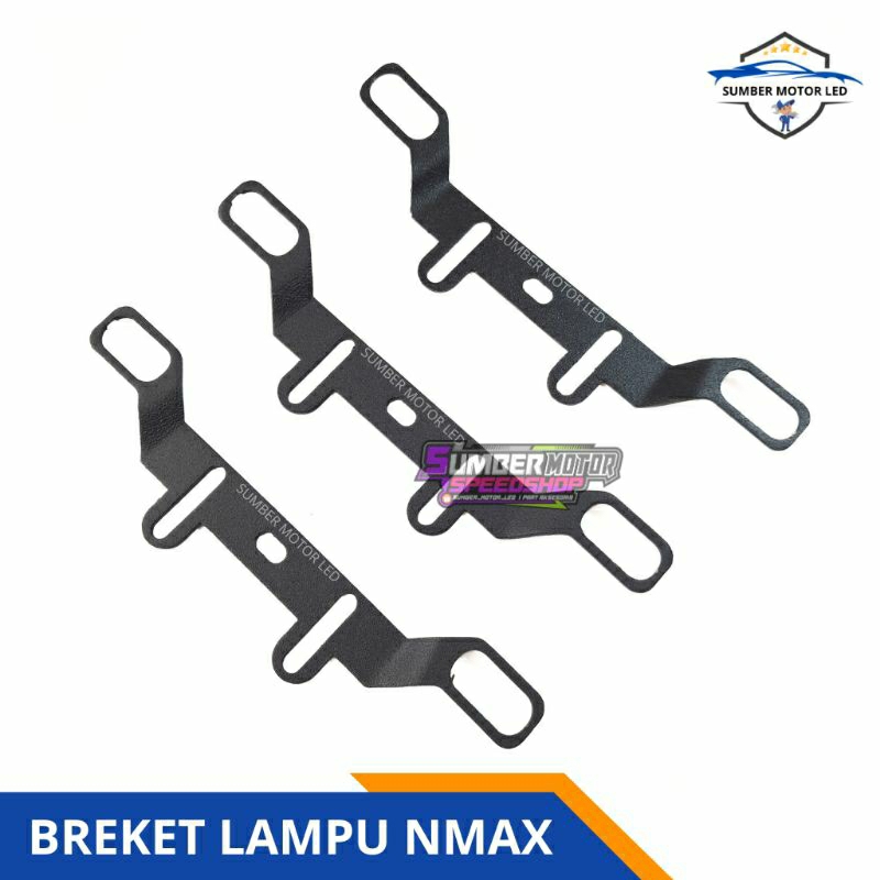Breket Lampu Sorot Bracket Lampu Tembak NMAX NEW NMAX OLD Dudukan Lampu Plat Besi