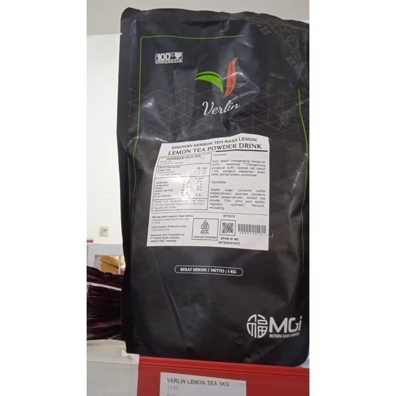 

Verlin Minuman Serbuk Teh rasa Lemon / Lemon Tea Powder Drink 1kg