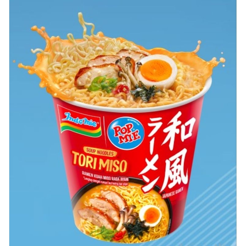 Pop Mie Cup Tori Miso Indomie