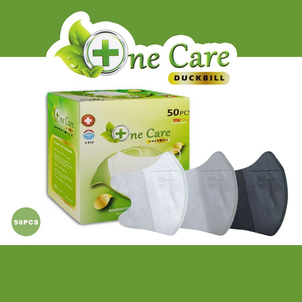 PROMO MASKER DUCKBILL ONE CARE GREY