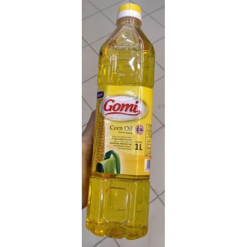 

GOMI CORN OIL 1 L / MINYAK JAGUNG