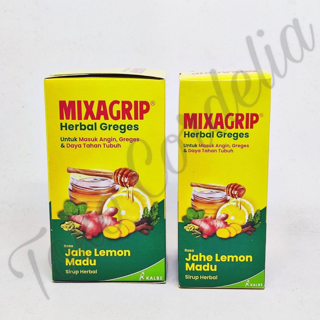 

Mixagrip Herbal Greges Sirup 15 Ml Untuk Masuk Angin & Daya Tahan Tubuh