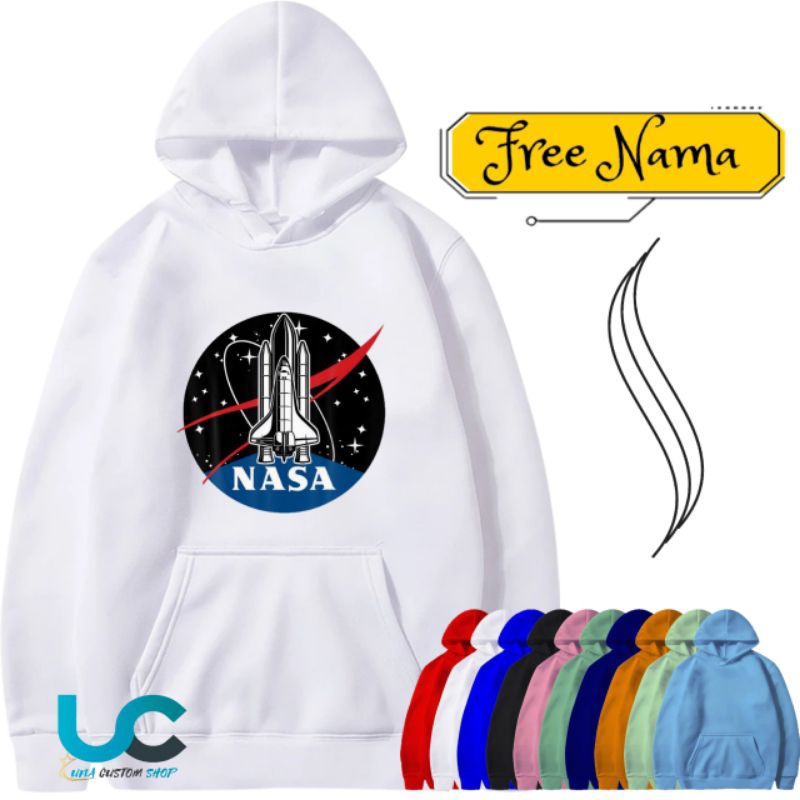 Hoodie NASA Anak | Jaket NASA Anak | Sweeter Anak Custom Gambar {Free Nama}