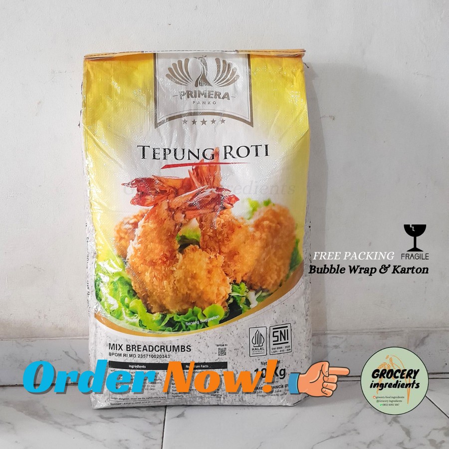 

Breadcrumbs mix 10kg /tepung roti campur /mix breadcrumbs