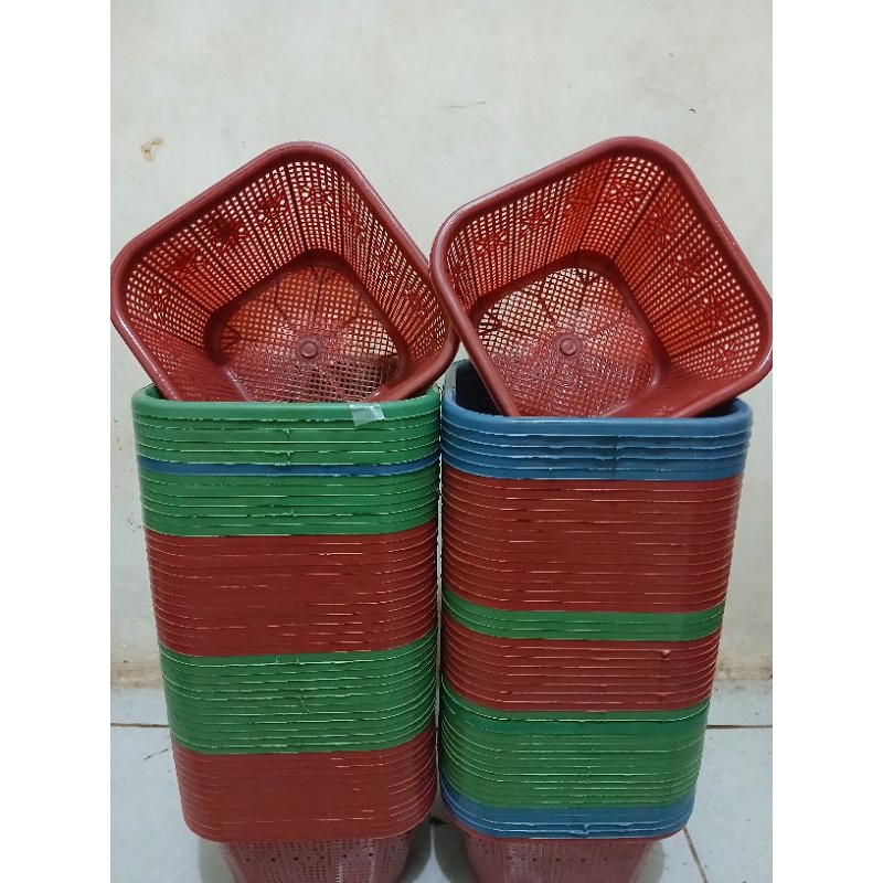 GROSIRPROMO WAKUL HAJATAN 100PCS  WAKUL KOTAK  PLASTIK