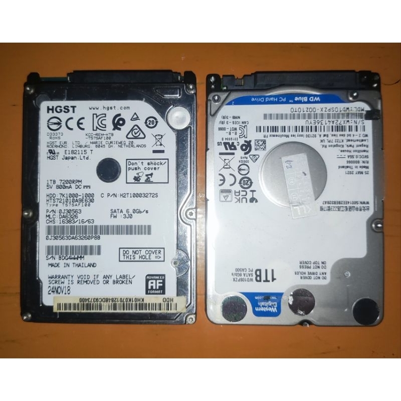 Hardisk Laptop 1TB 2.5 Hardisk Internal SATA 100% Sentinel