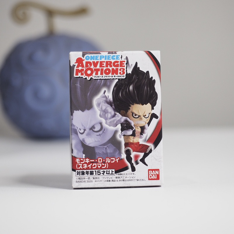 One Piece Adverge Motion Vol 3 Snakeman Gear 4th Monkey D Luffy Bandai Original Figure MISB