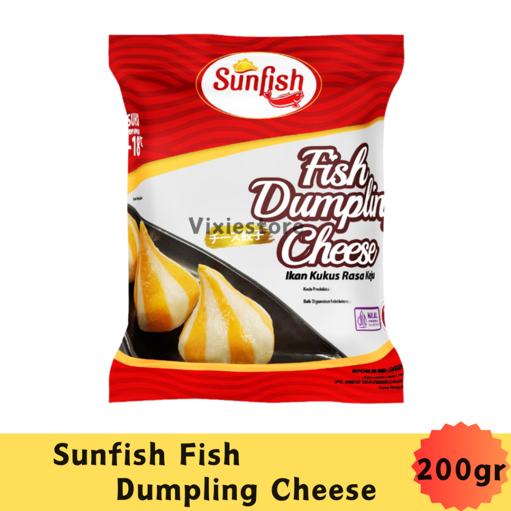 

Sunfish Fish Dumpling Cheese Keju 200gr