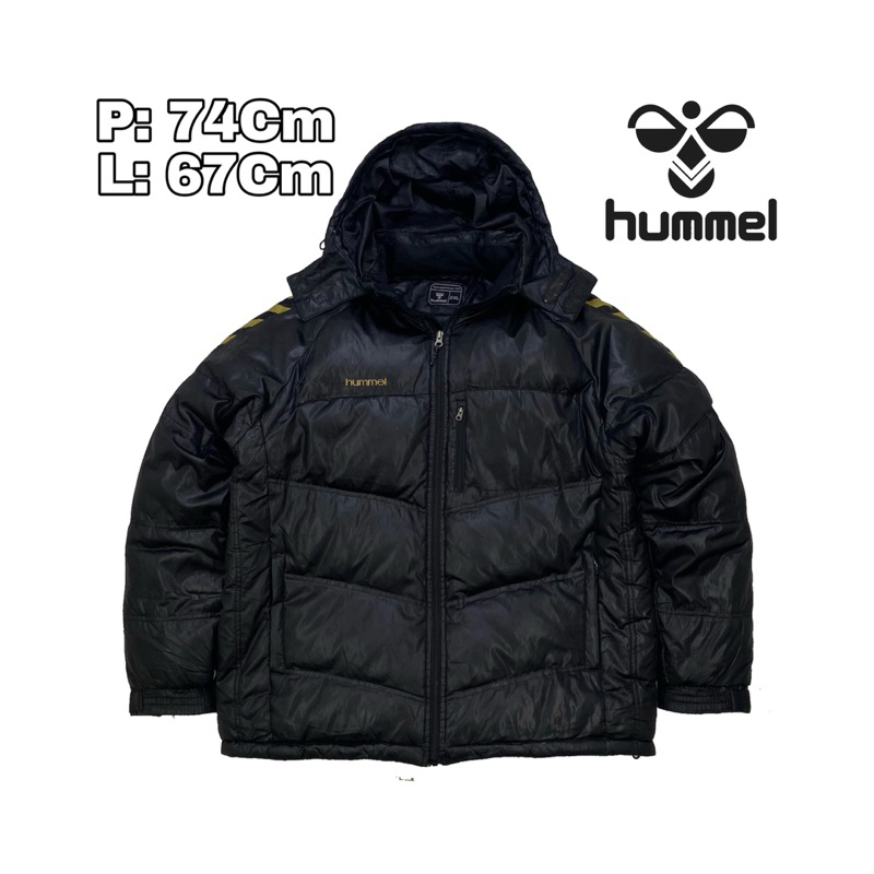 J99 Jaket Bulang Sport Outdoor Team Hummel Winter  Bulu Angsa Musim Dingin Hiking Pendaki Gunung