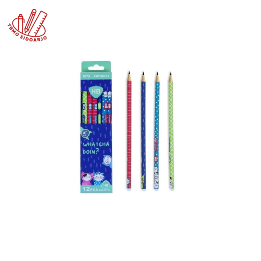 

M&G Ecer Many Cats Pencil Triangel HB AWP30713