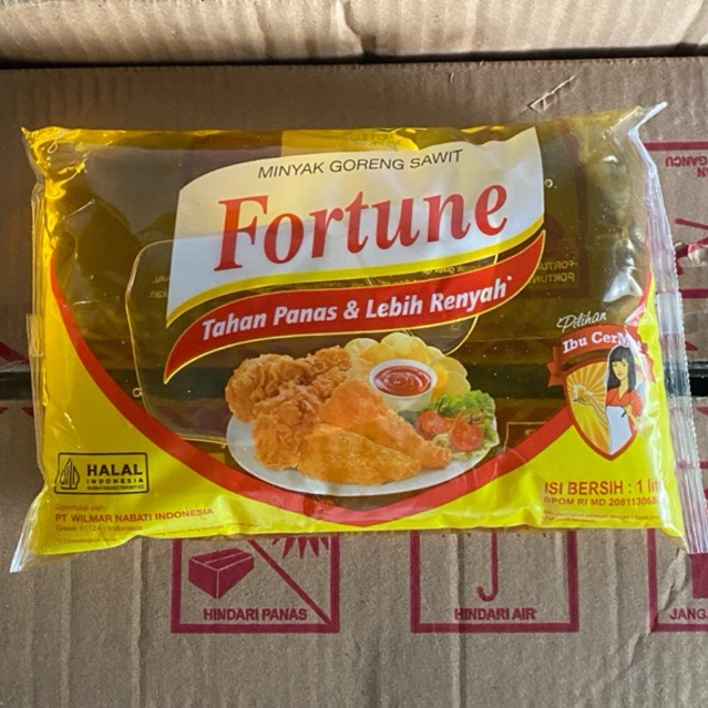 

MINYAK FORTUNE Bantal 1 liter Kualitas Terbaik