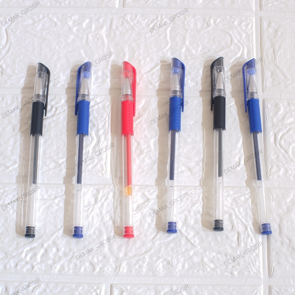 

Pena Gel 0.55mm Standard Pulpen tinta cair Alat Tulis Sekolah Kantor Pen Warna Warni Pena Ujung Lancip ATK Murah