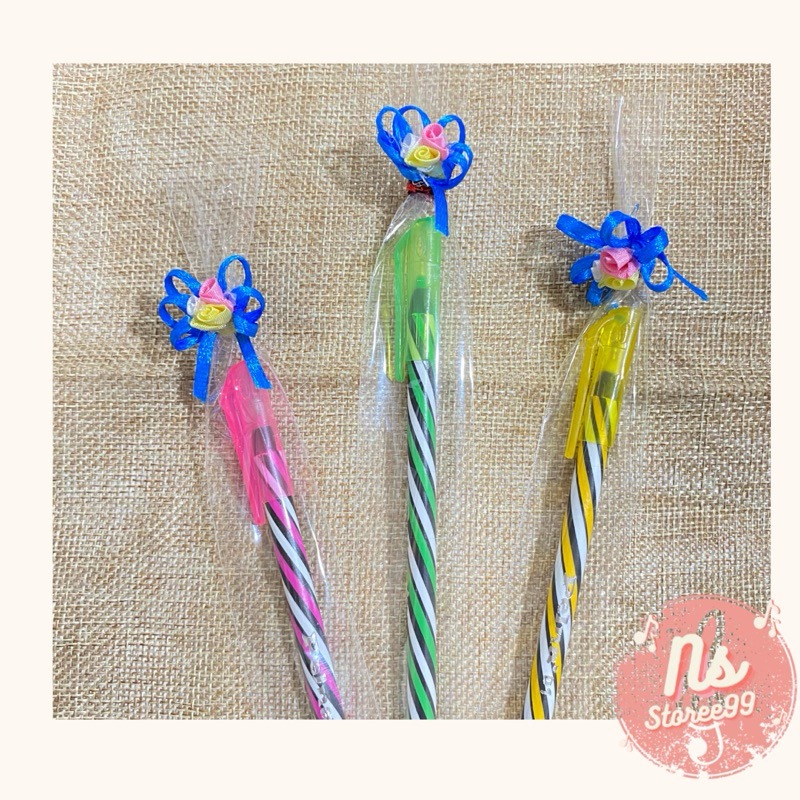 

Souvenir Pulpen isi 50pcs Warna Random