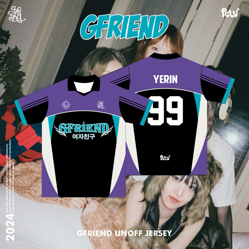 JERSEY GFRIEND // JERSEY KPOP // KAOS GFRIEND (Pre Order) - @preciouslove.co