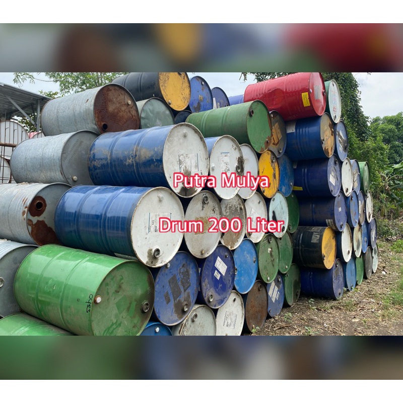 Drum / Tong Besi 200 Liter