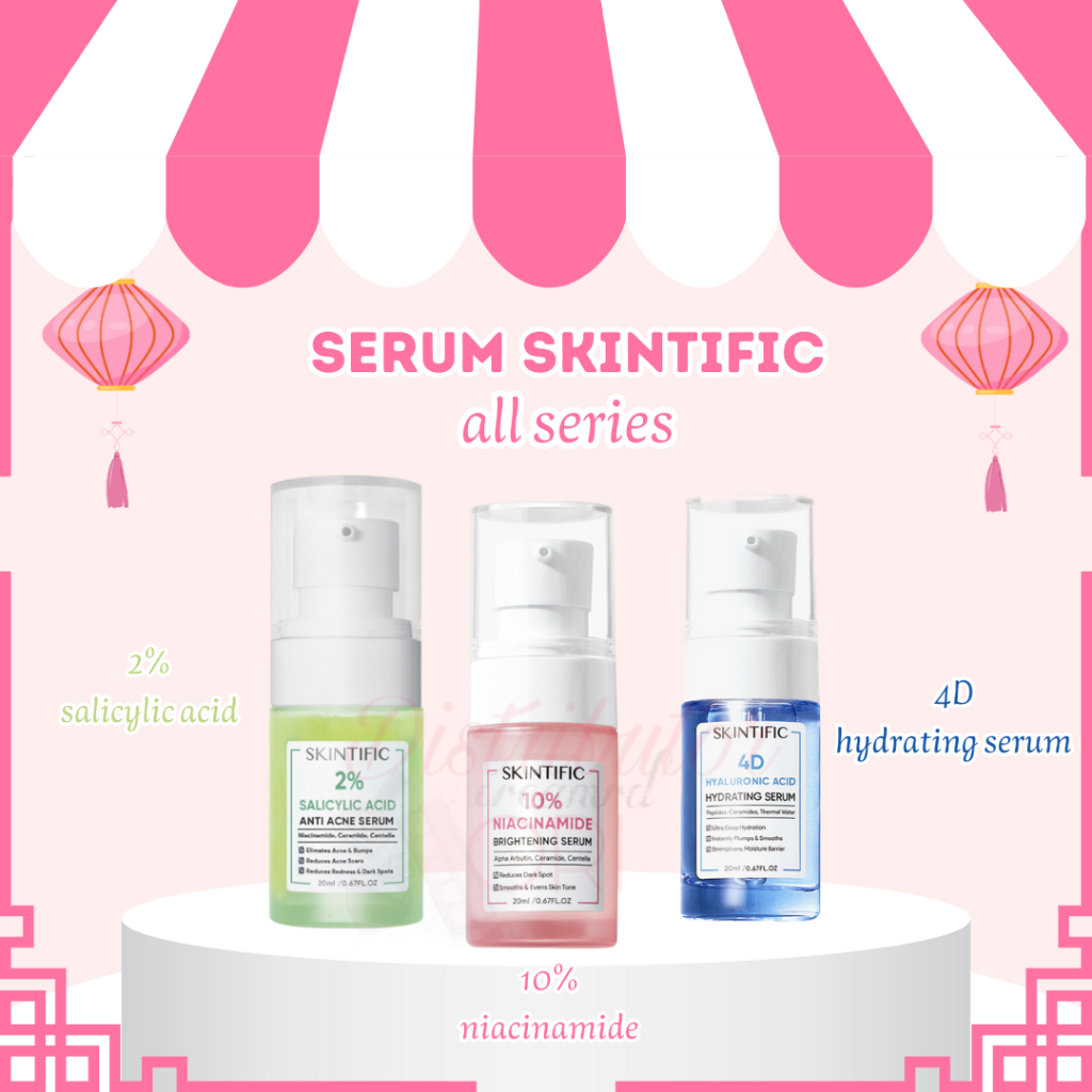 SKINTIFIC Serum Essence-Dark Spot Serum | Retinol serum |  Niacinamide  | Tranexamic Acid / Anti Acn