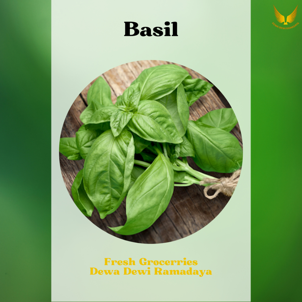 

Basil Organik Dewa Dewi Rama Daya