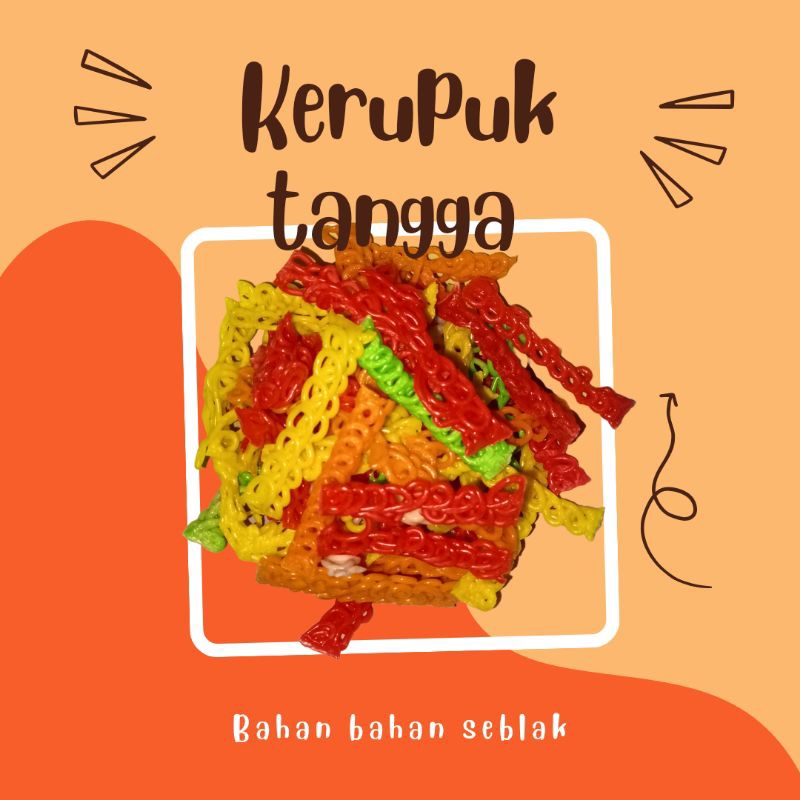 

kerupuk tangga kemasan 150gr,kerupuk goreng/seblak