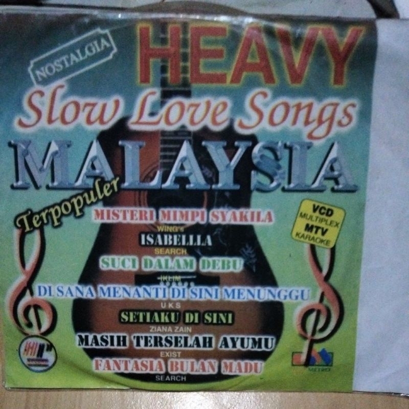 VCD Slow Love Songs MALAYSIA