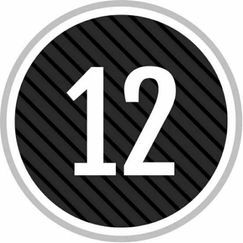 

stiker angka 12