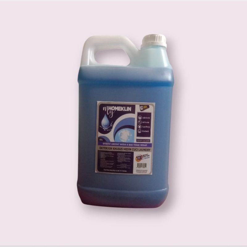 homeklin deterjen cair laundry 5 liter