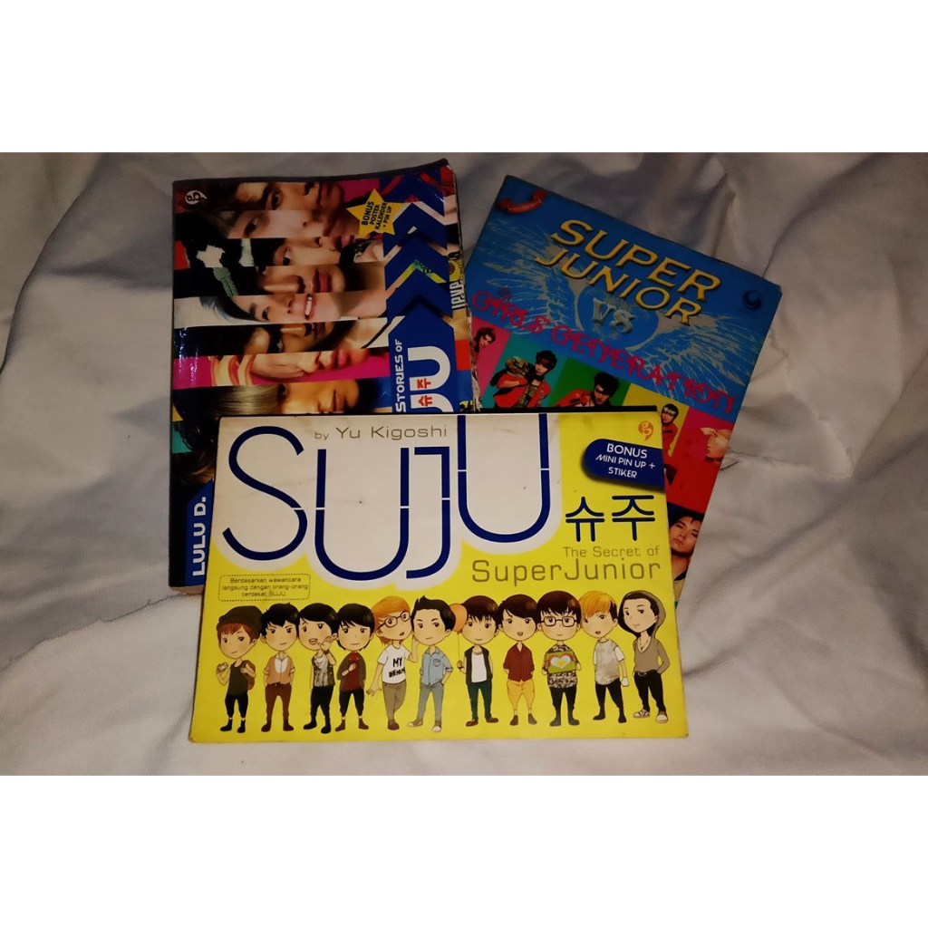 KPOP Bundling Book SUPER JUNIOR & SNSD - Preloved