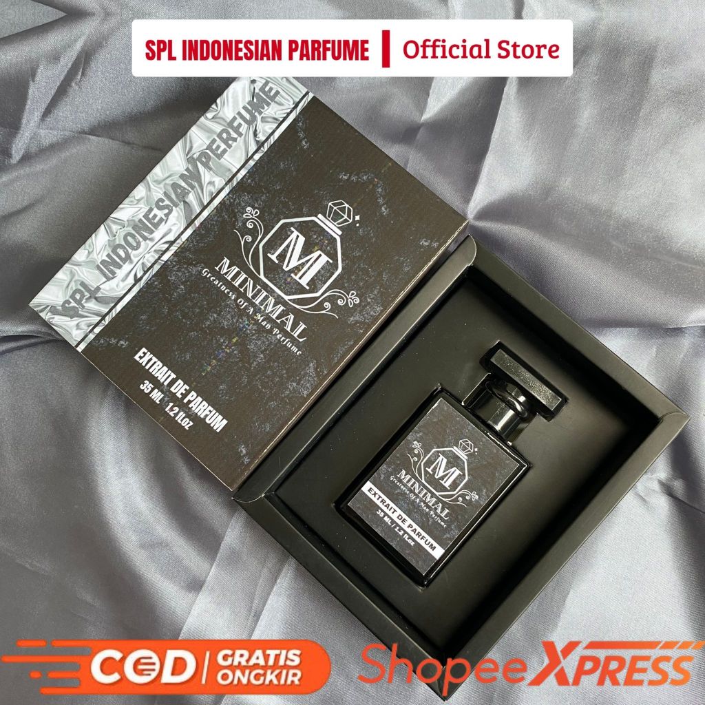 [ORIGINAL] Parfum MINIMAL Edition by SPL Indonesia | Parfum Pria | Extrait De Parfum 35 ML