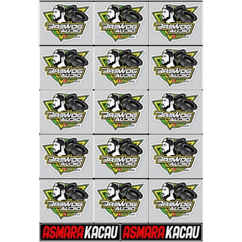 

STIKER BREWOG AUDIO ISI 15 PCS BAHAN ANTI AIR 1 LEMBAR UKURAN 30X45