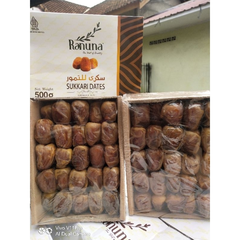 

Kurma Sukari Ranuna 500 gram Kurma Sukari Premium