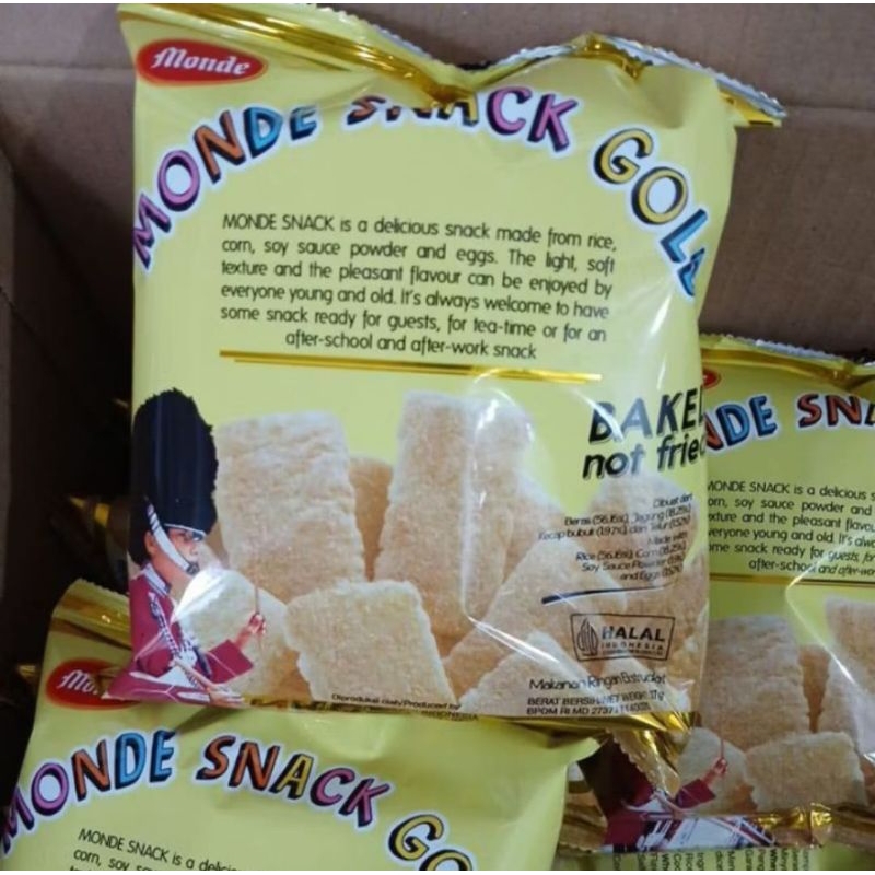 

Monde Serena Snack Gold Kemasan 27 gram