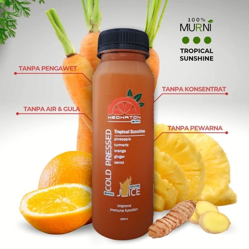 

Tropical Sunshine - Cold Pressed Jus - Murni
