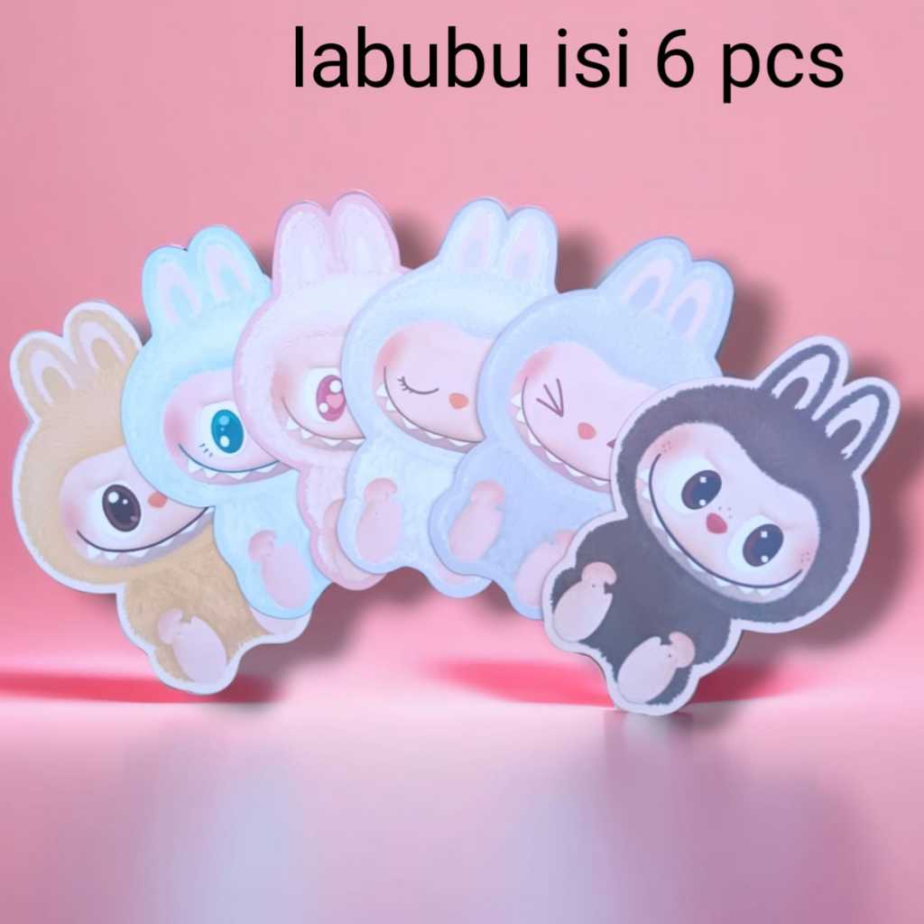 

AMPLOP ANGPAO LEBARAN MOTIF LABUBU ISI 6 PCS