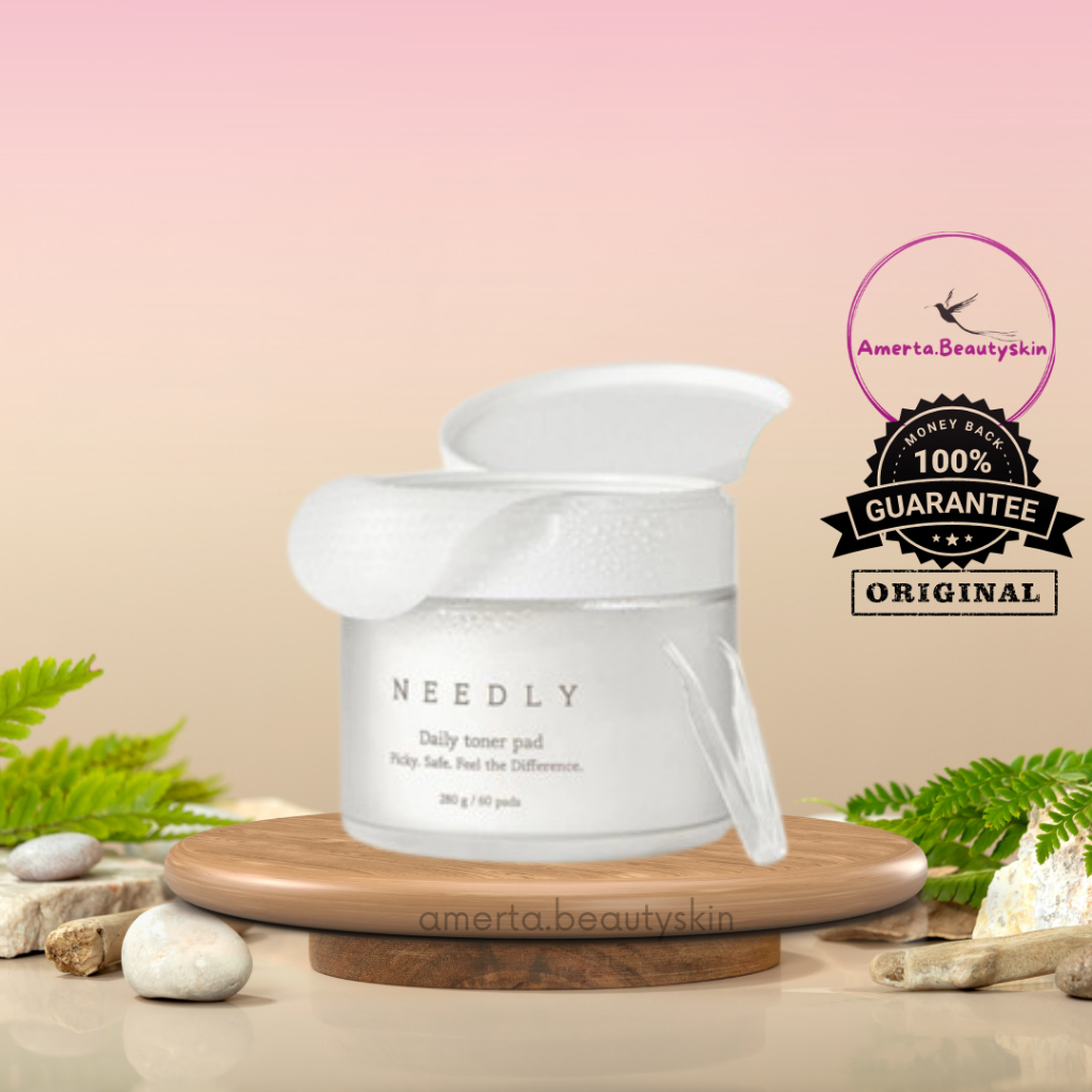 READY NEEDLY DAILY TONER PAD 60 SHEETS EXFOLIATE || NEEDLY ANTI TROUBLE PAD 60 SHEETS