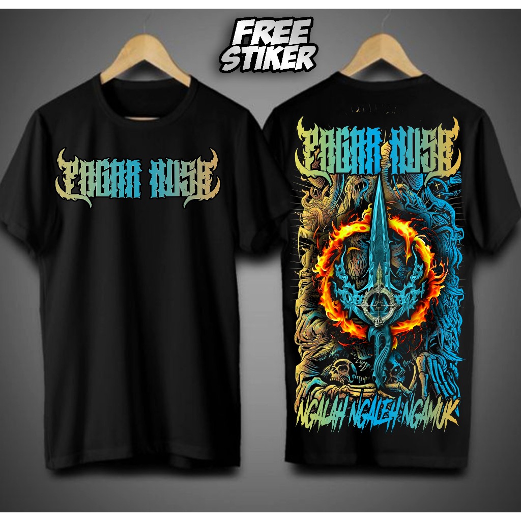 KAOS PAGAR NUSA MOTIF 23 KEREN TERMURAH TERLARIS DISTRO