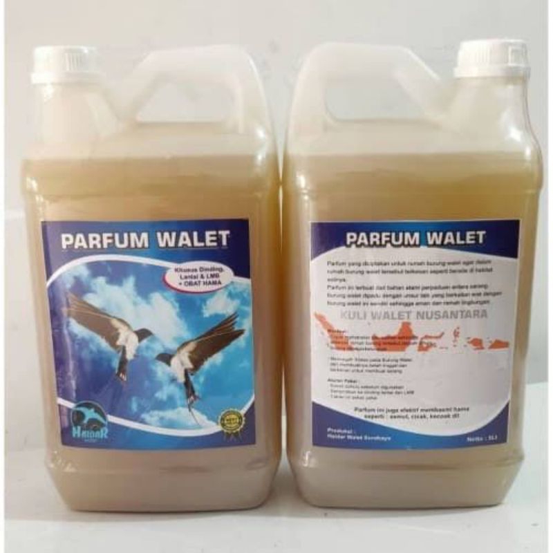 parfum cair walet isi 5 liter pemikat burung sarang walet terbaik