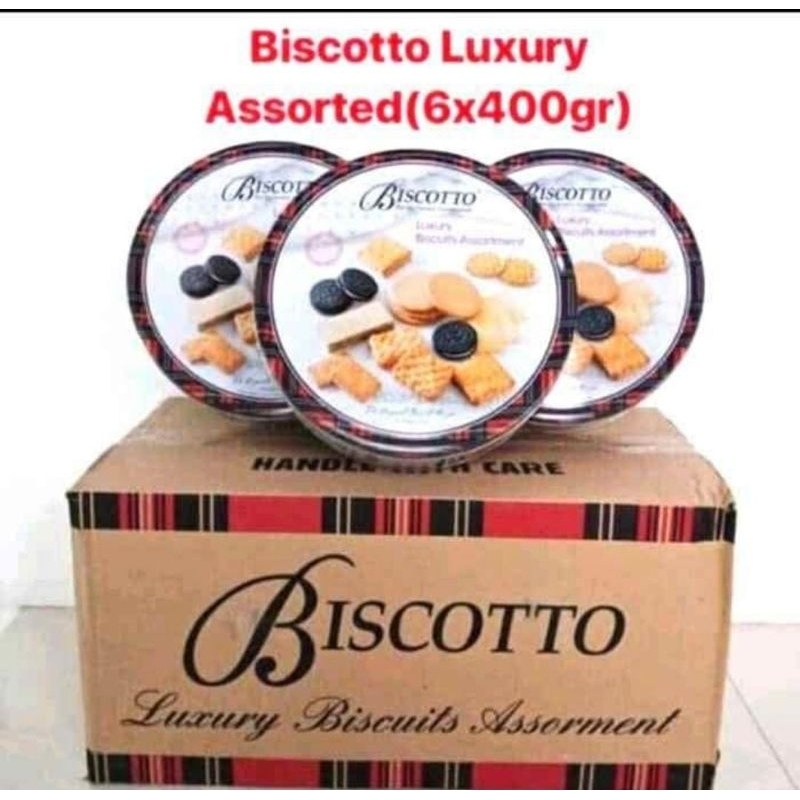 

*Biscotto luxury kaleng besar 400gram