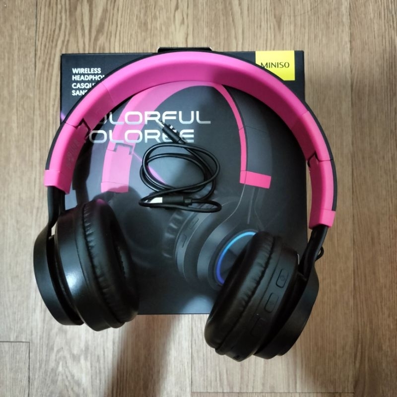 PRELOVED MINISO Wireless Headphone Colorful Colorée