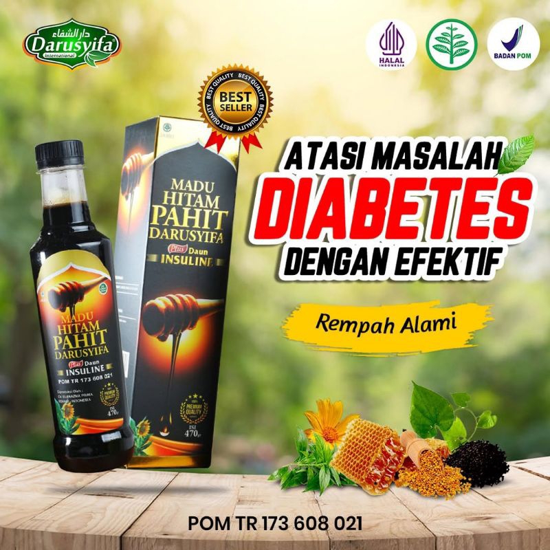 MADU HITAM PAHIT INSULINE DARUSYIFA