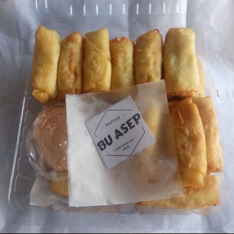 

Risol Telur + Sayur + Sambal Kacang (15 PCS)