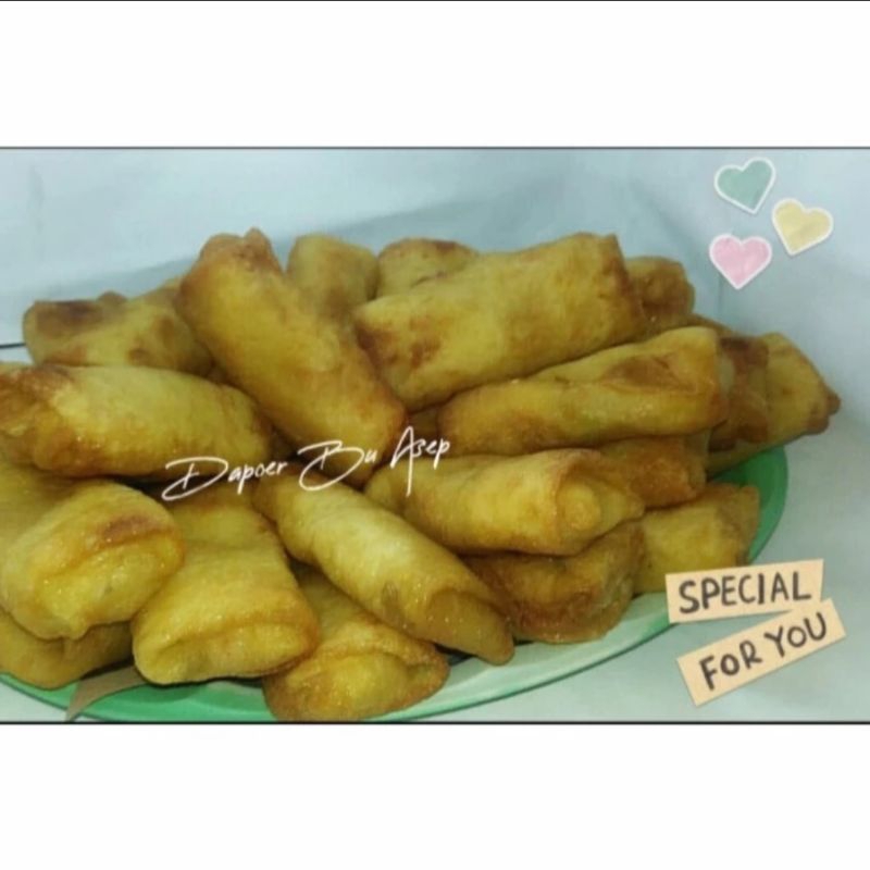 

Risol Bihun + Sayur + Sambal Kacang (15 PCS)