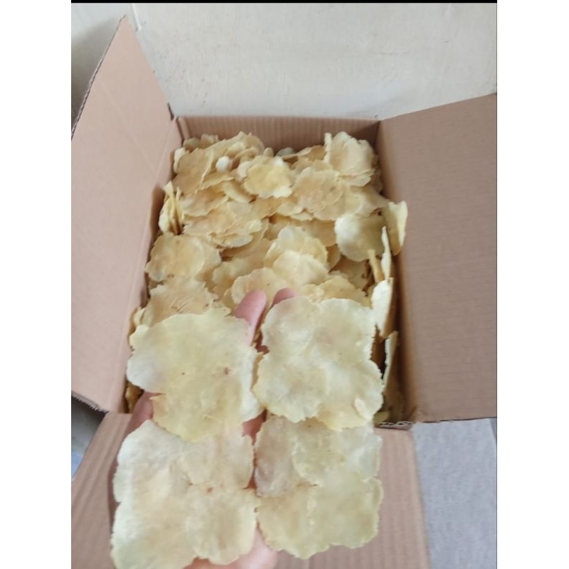

emping melinjo 1kg / emping mentah