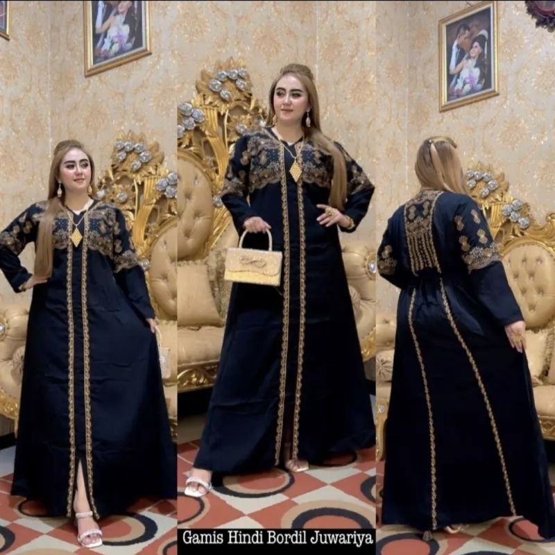 GAMIS HIKMAT KW TERBARU CANTIK