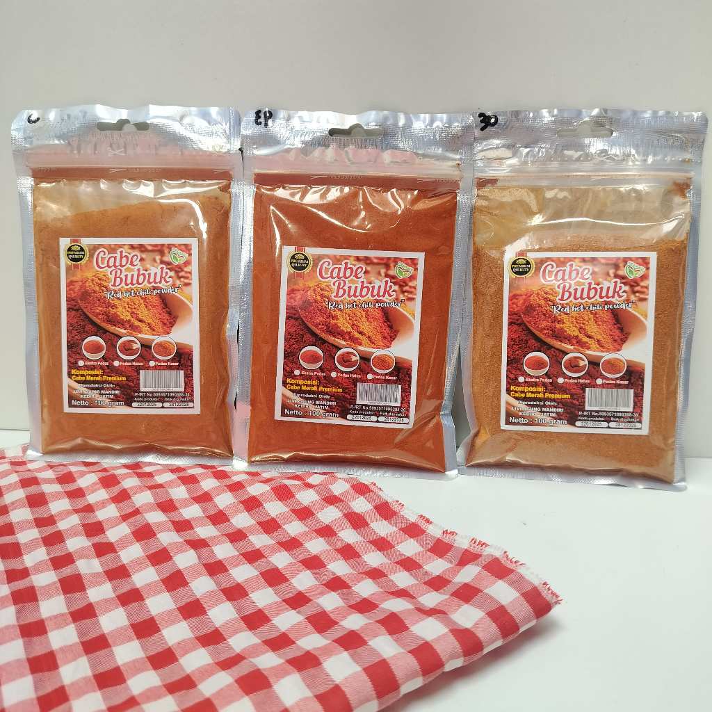 

BUBUK CABE | CHILI POWDER - 500 GRAM | BUBUK CABE SUPER PEDAS