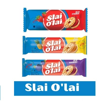 

SLAI O'LAI Biskuit Susu Dengan Selai Rasa 128 gr