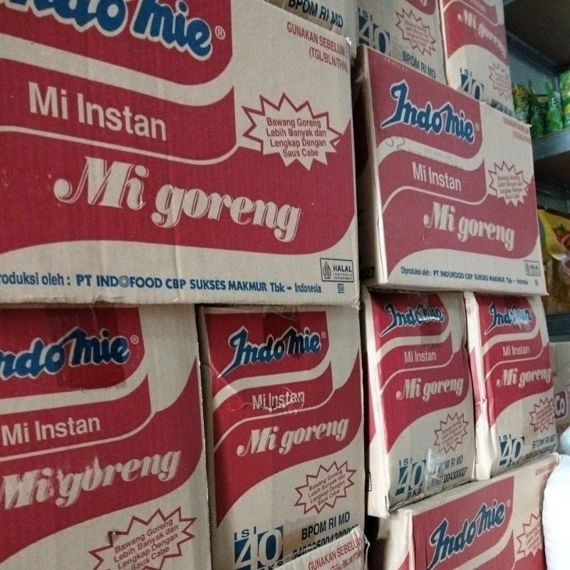 

INDOMIE GORENG 1 KARTON 40PCS