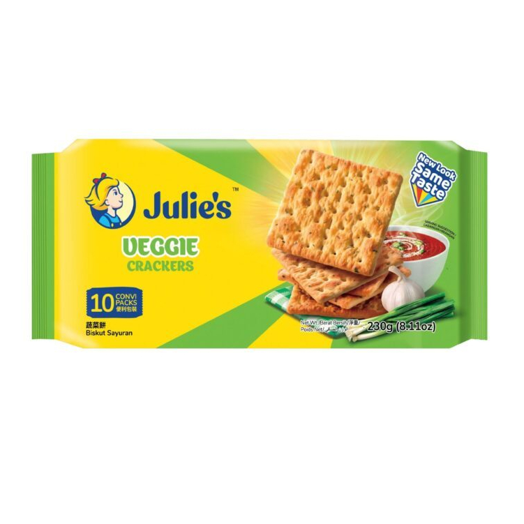

JULIES VEGGIE CREACKER 230gr