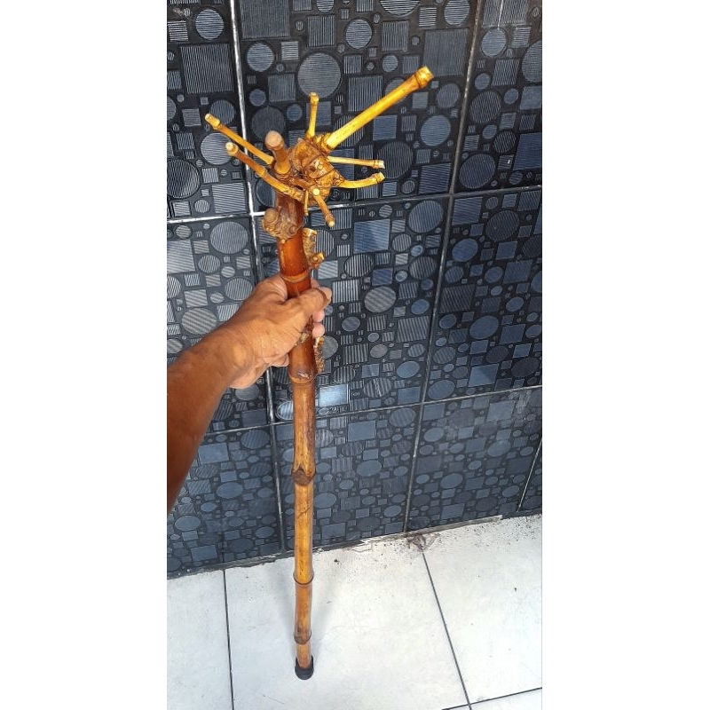 tongkat bambu unik nagasatru