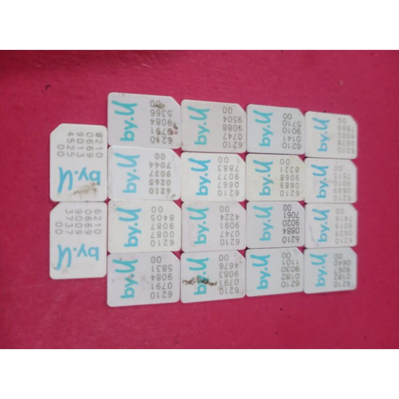 perdana byu tinggal pakai saja.murah